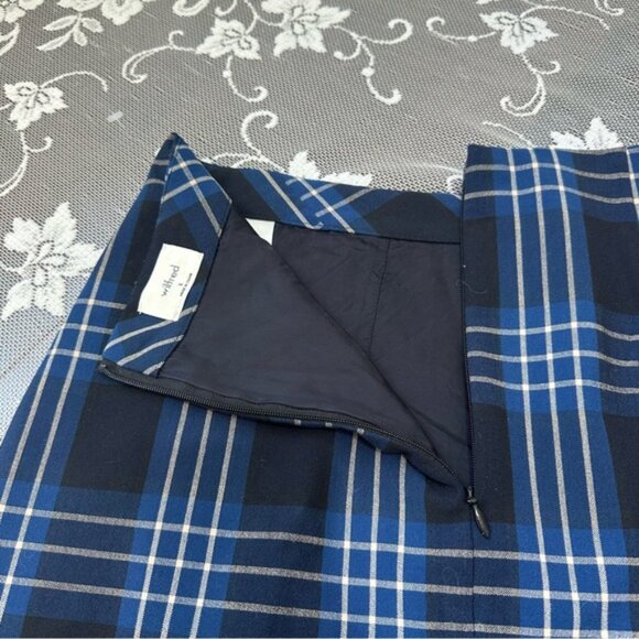 Aritzia TNA Chill Match Polo Shirt in Blue Sz Medium - Picture 5 of 8